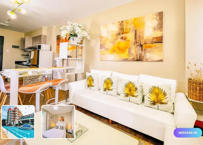 Modern 2 Bedroom With Balcony - Free Pool & Gym Apartamento Manila